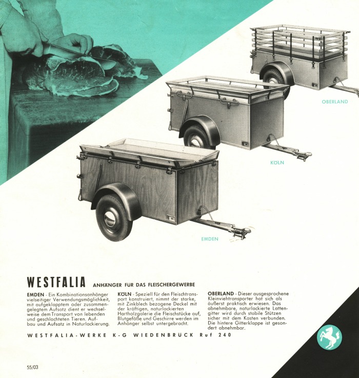 Westfalia 1955 Fleischgewebe 01