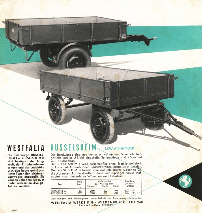 Westfalia 1955 LKW-Anhnger 01
